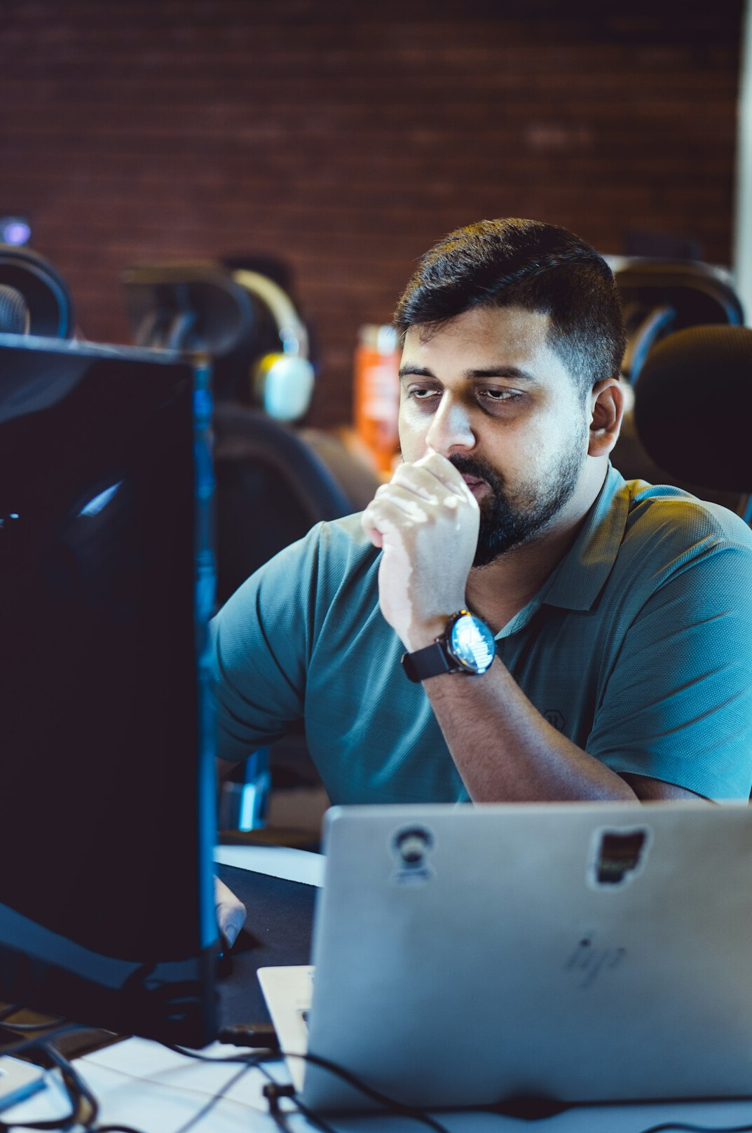 software developers at desk
