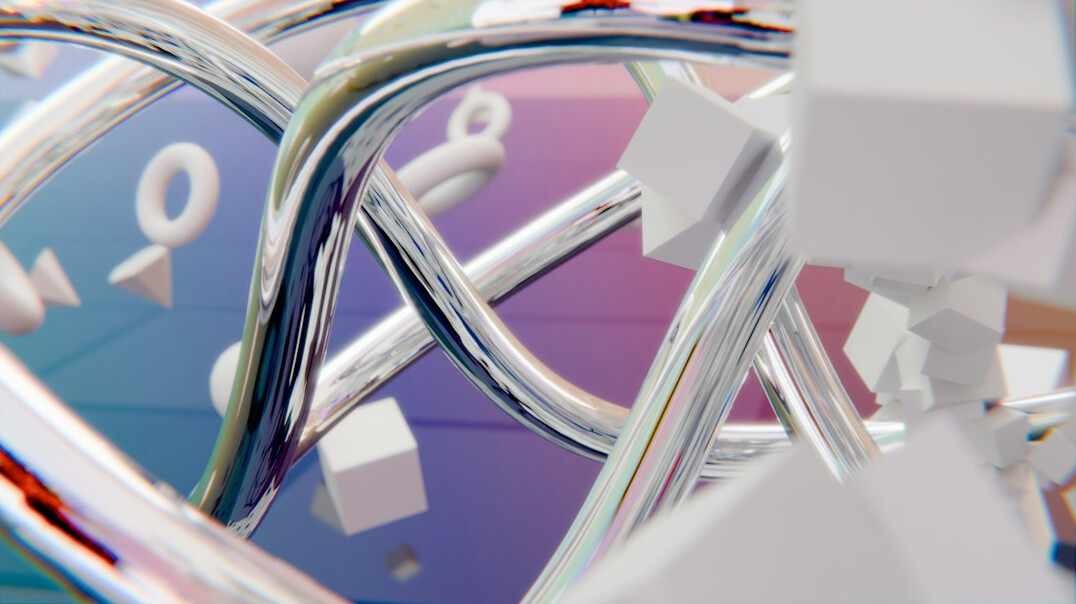 futuristic technology lab